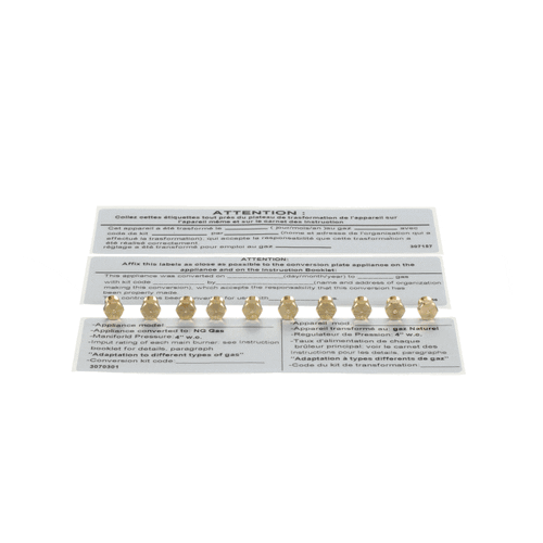 Bertazzoni Range Nozzle Kit G31/27,5 - 9100109