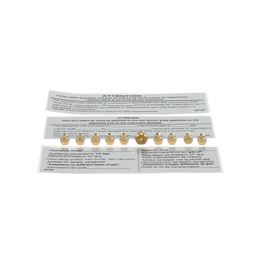 Bertazzoni Range Kit Nozzles/ Ng - 910873