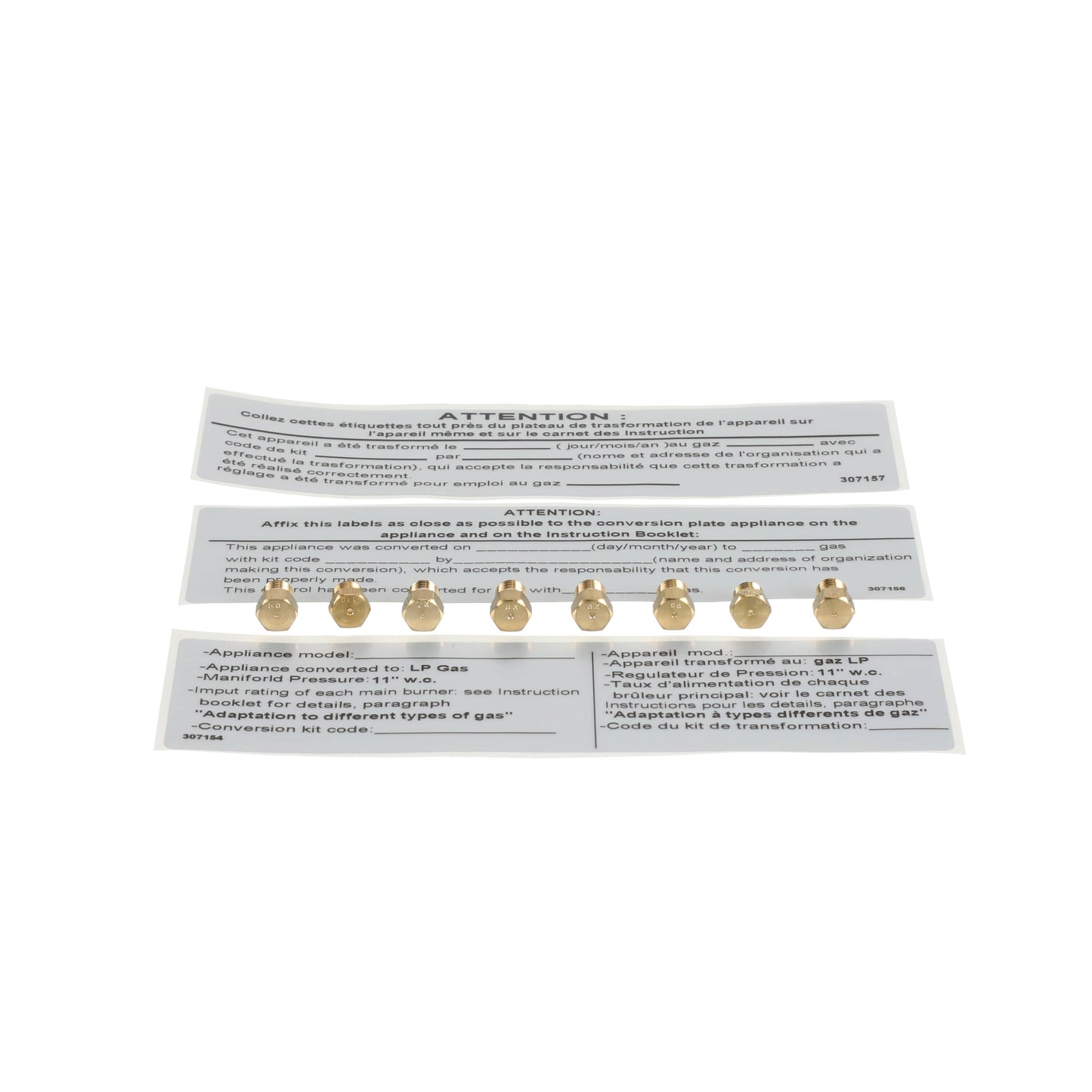 Bertazzoni Range Kit Nozzles - 910918