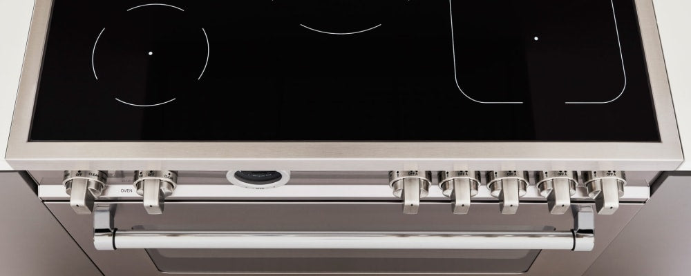 Bertazzoni MAST365INSXT Master Series 36 Inch Freestanding Induction Range with 5 Induction Zones