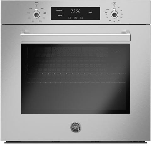 Bertazzoni PROF30FSEXV Professional Series 30 Inch Single Convection Electric Wall Oven with 4.1 Cu. Ft. Capacity