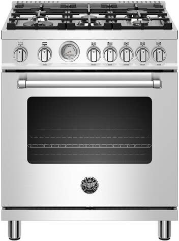 Bertazzoni MAST305GASXE Master Series 30 Inch Gas Range with 5 Aluminium Burners