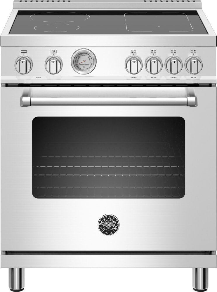 Bertazzoni MAST304INMXE 30 Inch Induction Master Series Range with 4 Induction Zones Manual