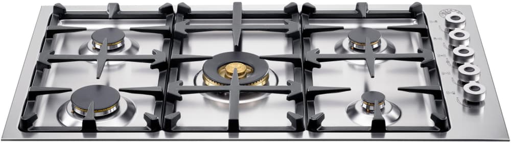Bertazzoni QB36500X Master Series 36 Inch Gas Cooktop with 5 Sealed Burners