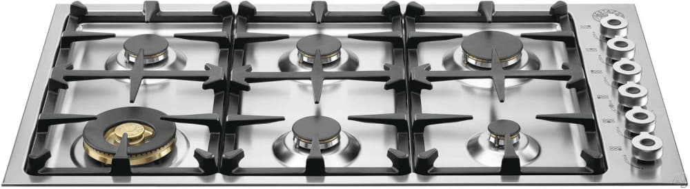 Bertazzoni QB36600X Professional Series 36 Inch Gas Cooktop with 6 Sealed Burners