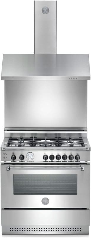 Bertazzoni X365PIRX Professional Series 36 Inch Pro-Style Dual-Fuel Range with 5 Sealed Burners