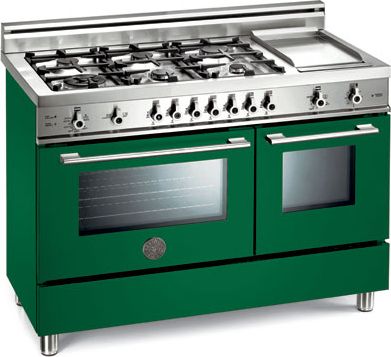 Bertazzoni X486GGGVVE01 Professional Series 48 Inch Pro-Style Gas Range with 6 Sealed Burners