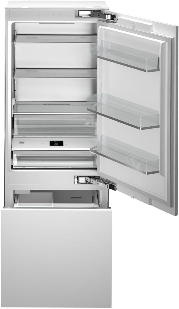 Bertazzoni REF30BMBZPNV Master Series 30 Inch Panel Ready Built-In Bottom Mount Refrigerator
