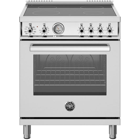 Bertazzoni PRO304CEMXV 30-Inch Electric Range, 4 Ceran Heating Zones