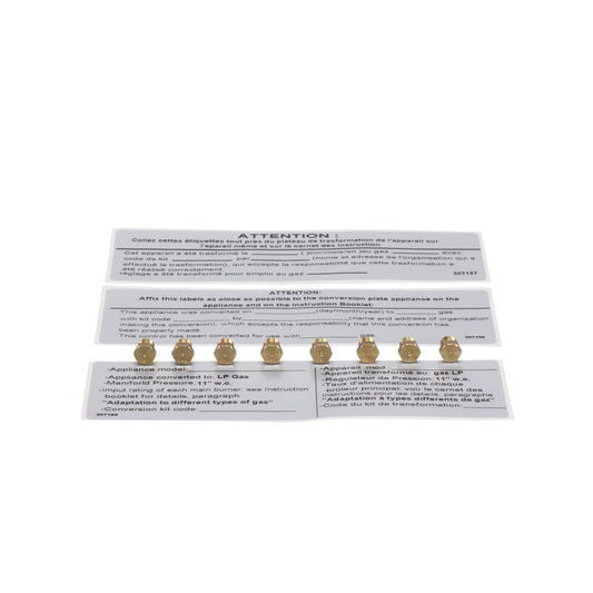 Bertazzoni MAST366RTXE Cooktop Kit Nozzles G31/27,5