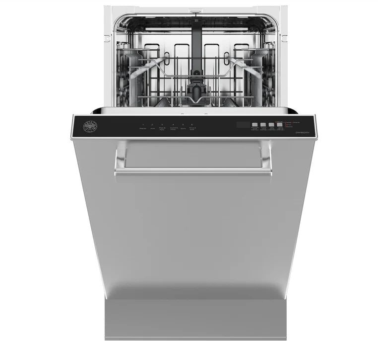 Bertazzoni DW18S2IXV 18 Inch Fully Integrated Built-In Dishwasher with 8 Place Setting Capacity