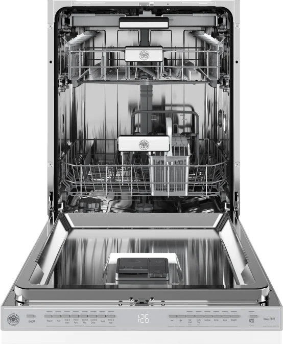 Bertazzoni DW24T3IPT 24 Inch Fully Integrated Built-In Panel Ready Dishwasher with 16 Place Setting Capacity