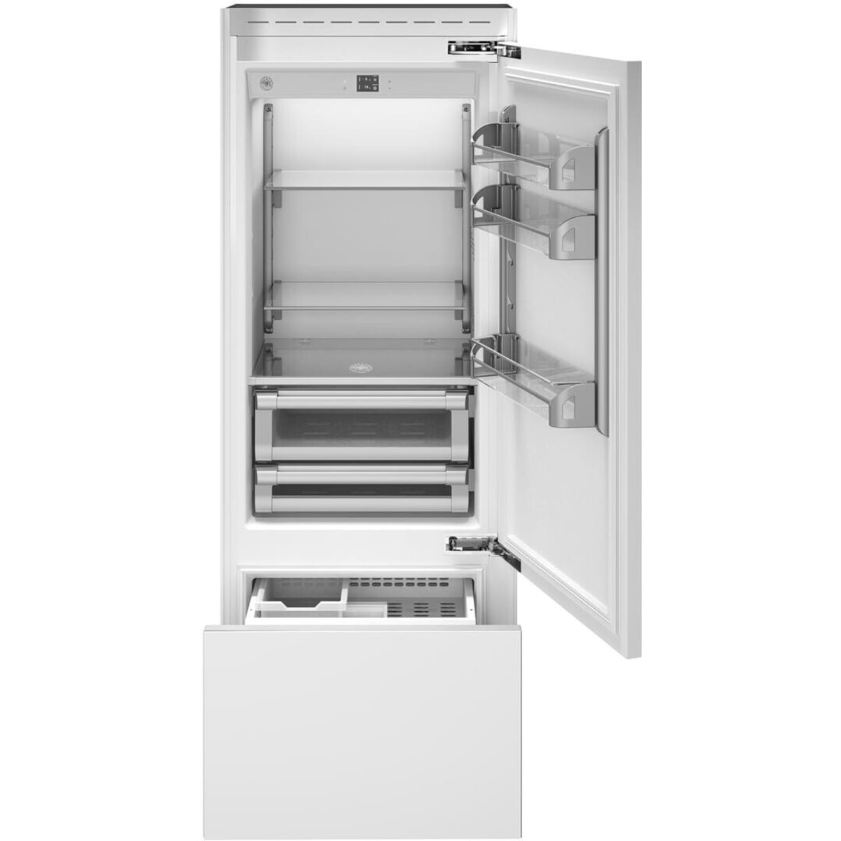Bertazzoni REF30BMBIPRT 30-Inch Built-In Bottom Mount Refrigerator