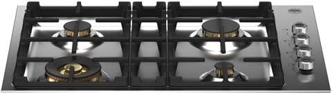Bertazzoni PROF304QBXT Professional Series 30 Inch Gas Cooktop with 4 Sealed Burners