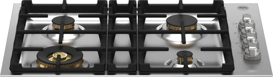 Bertazzoni MAST304QBXT Master Series 30 Inch Gas Cooktop with 4 Sealed Burners