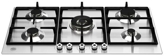 Bertazzoni PROF365CTXV Professional Series 36 Inch Gas Cooktop with 5 Sealed Burners
