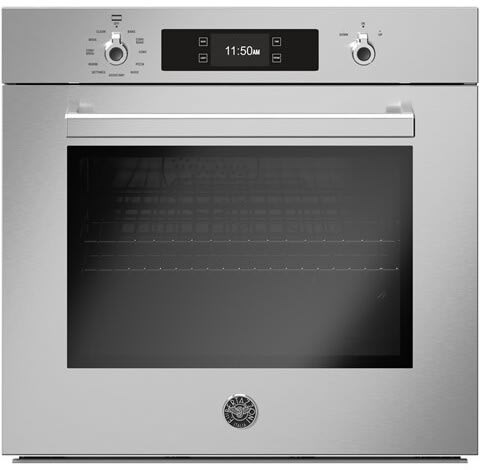 Bertazzoni PROF30FSEXT Professional Series 30 Inch Single Convection Electric Wall Oven with 4.1 Cu. Ft. Capacity