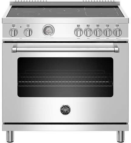 Bertazzoni MAST365INMXE 36 Inch Induction Master Series Range with 5 Induction Zones Manual