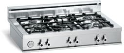 Bertazzoni C36500XFR Professional Series 36 Inch Pro-Style Gas Range top with 5 Sealed Burners