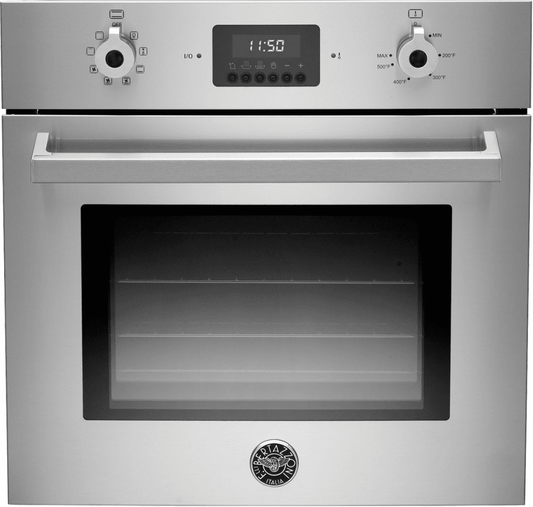 Bertazzoni F24PROXV Professional Series 24 Inch Single Electric Wall Oven with 2.1 cu. ft. European Convection Oven
