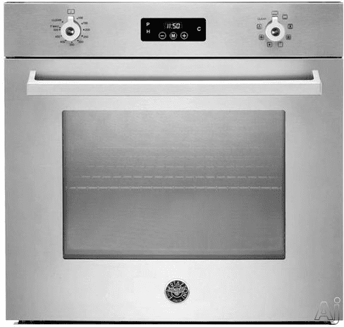 Bertazzoni F30PROXV Professional Series 30 Inch Single Electric Wall Oven with 4.1 cu. ft. Dual Fan Convection Oven