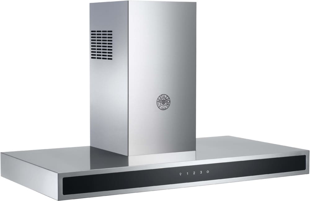 Bertazzoni KG48CONX Professional Series 48 Inch Wall Mount Chimney Range Hood with 600 CFM Internal Blower