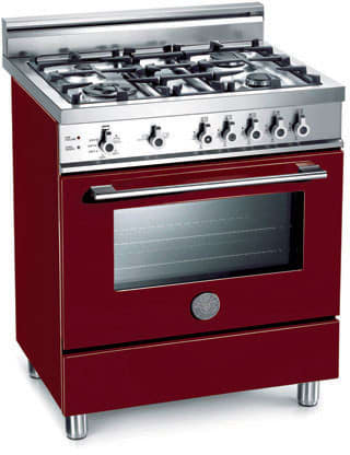 Bertazzoni X304GGVVIFR Professional Series 30 Inch Pro-Style Gas Range with 4 Sealed Burners