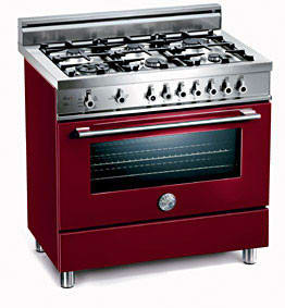 Bertazzoni X365GGVVIFR/01 Professional Series 36 Inch Pro-Style Gas Range with 5 Sealed Burners