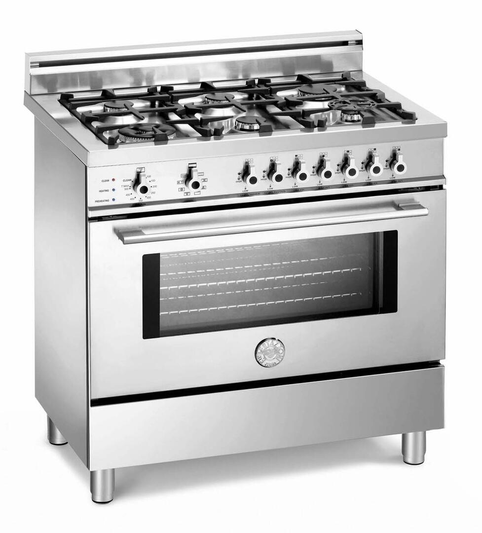 Bertazzoni X366GGV Professional Series Freestanding All Gas Range with Sealed Convection Oven