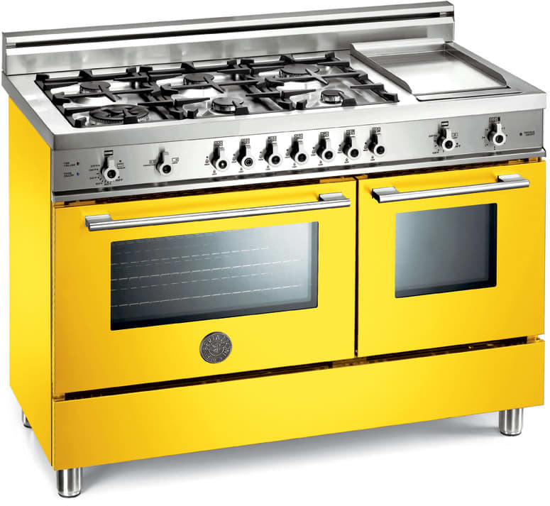 Bertazzoni X486GGGVGI Professional Series 48 Inch Pro-Style Gas Range with 6 Sealed Burners