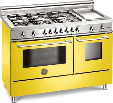 Bertazzoni X486GPIRGI Professional Series 48 Inch Pro-Style Dual-Fuel Range with 6 Sealed Burners