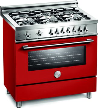 Bertazzoni X366GGVRO01 Professional Series 36 Inch Pro-Style Gas Range with 6 Sealed Burners
