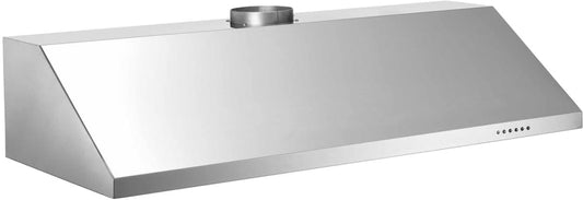 Bertazzoni KU48PRO1X14 Professional Series 48 Inch Wall Mount Canopy Range Hood with 600 CFM Internal Blower