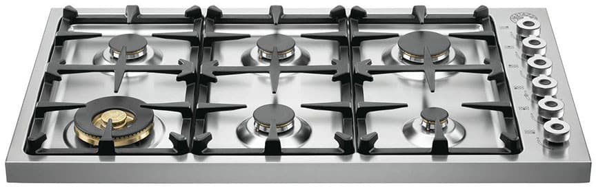 Bertazzoni DB36600X Professional Series 36 Inch Gas Cooktop with 6 Sealed Burners