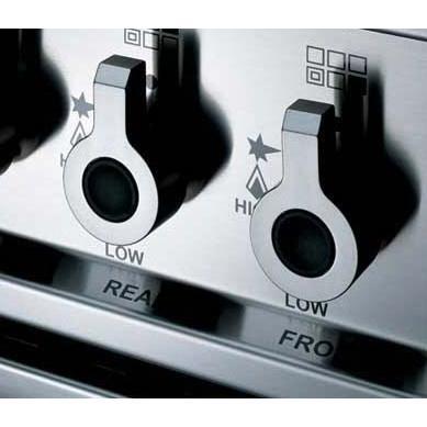 Bertazzoni X365PIR Professional Series X365PIR 36" Pro-Style Dual Fuel Range with 5 Sealed Burners