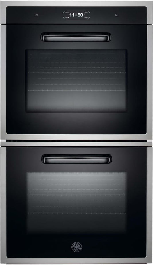 Bertazzoni FD30CONXT Design Series 30 Inch Double Electric Wall Oven with 4.1 cu. ft. Dual Fan Convection Ovens