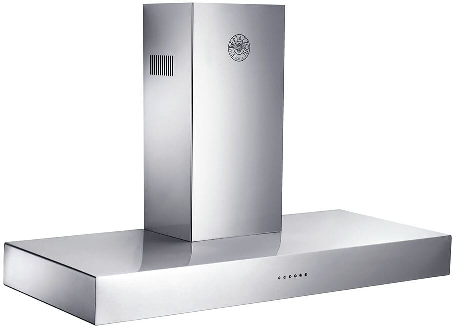 Bertazzoni K48CONX14 Professional Series 48 Inch Wall Mount Chimney Range Hood with 600 CFM Internal Blower