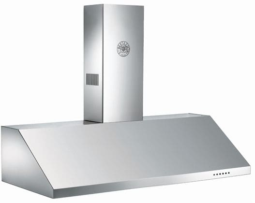 Bertazzoni K48PROX01 Master Series 48 Inch Wall Mount Canopy Range Hood with 600 CFM Internal Blower