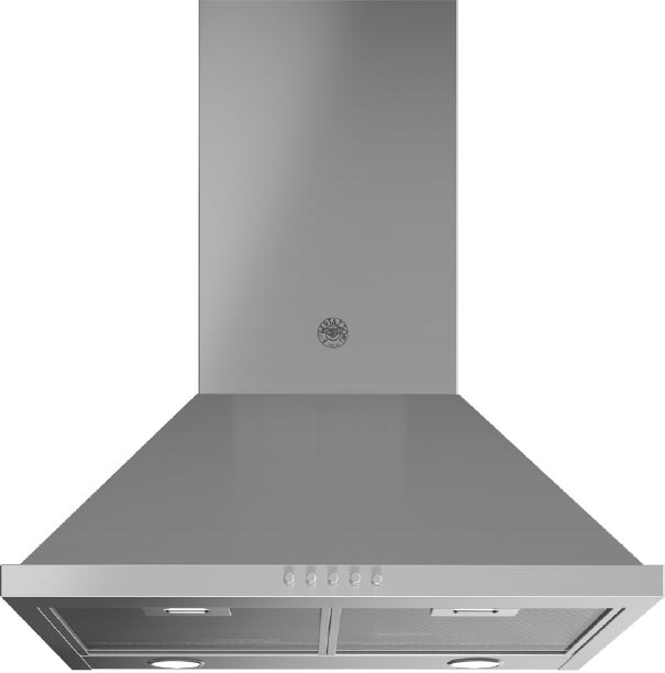 Bertazzoni KCH24XV Professional Series Wall Mount Range Hood with 3 Speed