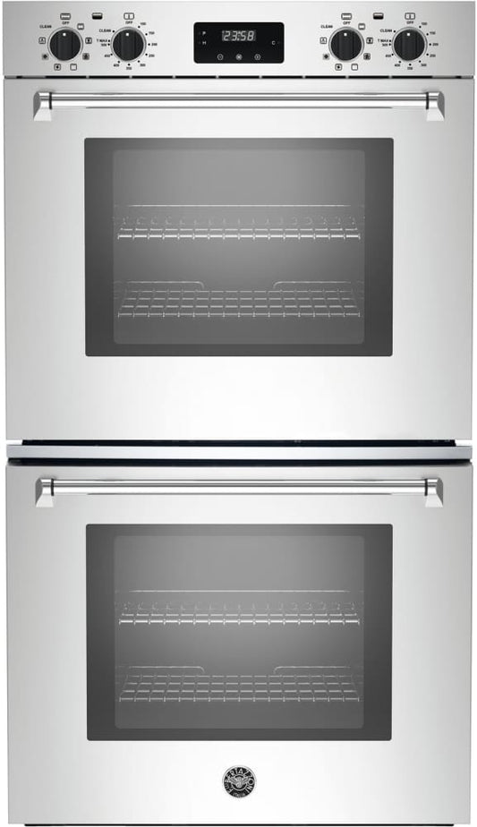 Bertazzoni MASFD30XV Master Series 30 Inch Electric Double Wall Oven with 4 Oven Racks