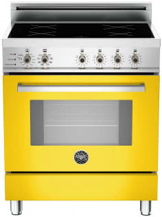 Bertazzoni PRO304INSGI Professional Series 30 Inch Freestanding Induction Range with 4 Induction Burners