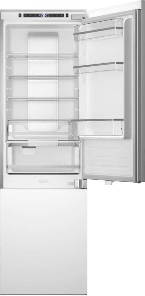 Bertazzoni REF24BMBPNB Heritage Series 24 Inch Panel Ready Built-In Bottom Mount Refrigerator