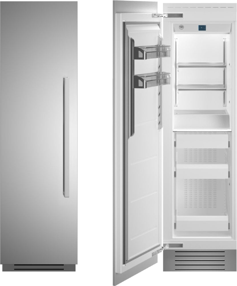 Bertazzoni REF24FCIPIXL Master Series 24 Inch Built-In Freezer Column with 12.64 cu. ft. Capacity