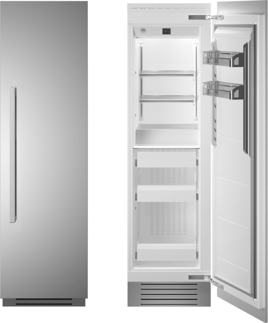 Bertazzoni REF24FCIPIXR Master Series 24 Inch Built-In Freezer Column with 12.64 cu. ft. Capacity