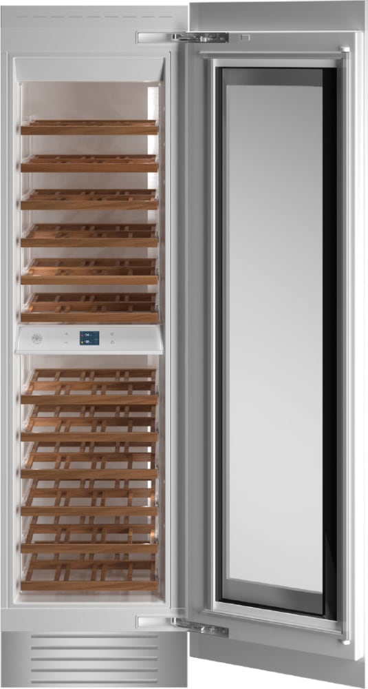 Bertazzoni REF24WCPRR Master Series 24" Panel Ready Dual Zone Wine Cooler Column with 80 Bottle Capacity