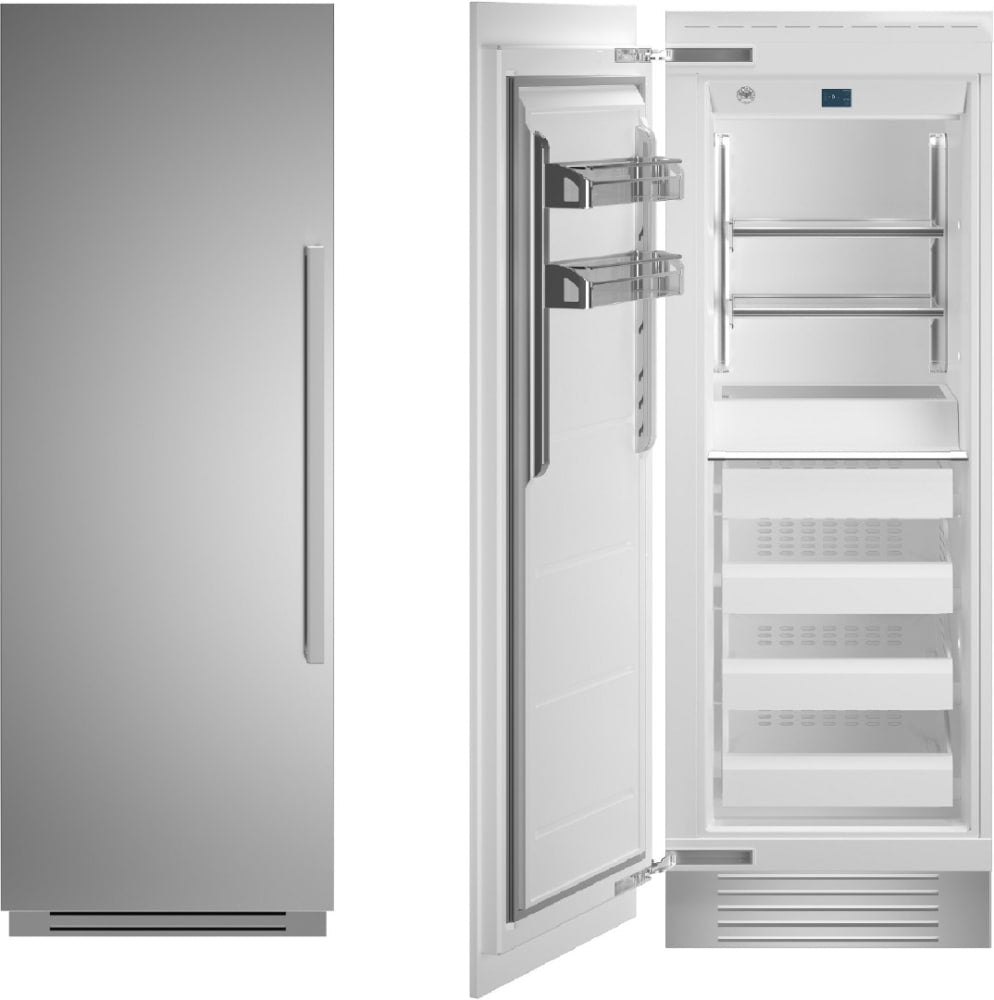 Bertazzoni REF30FCIPIXL Professional Series 30 Inch Built-In Freezer Column with 16.84 cu. ft. Capacity