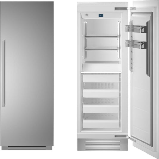 Bertazzoni REF30FCIPIXR Heritage Series 30 Inch Built-In Freezer Column Refrigerator