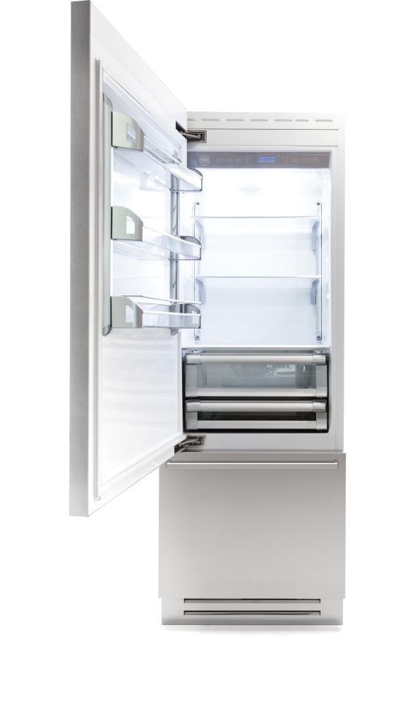 Bertazzoni REF30PIXL Professional Series 30 Inch Built-In Bottom-Freezer Refrigerator with Flex Mode