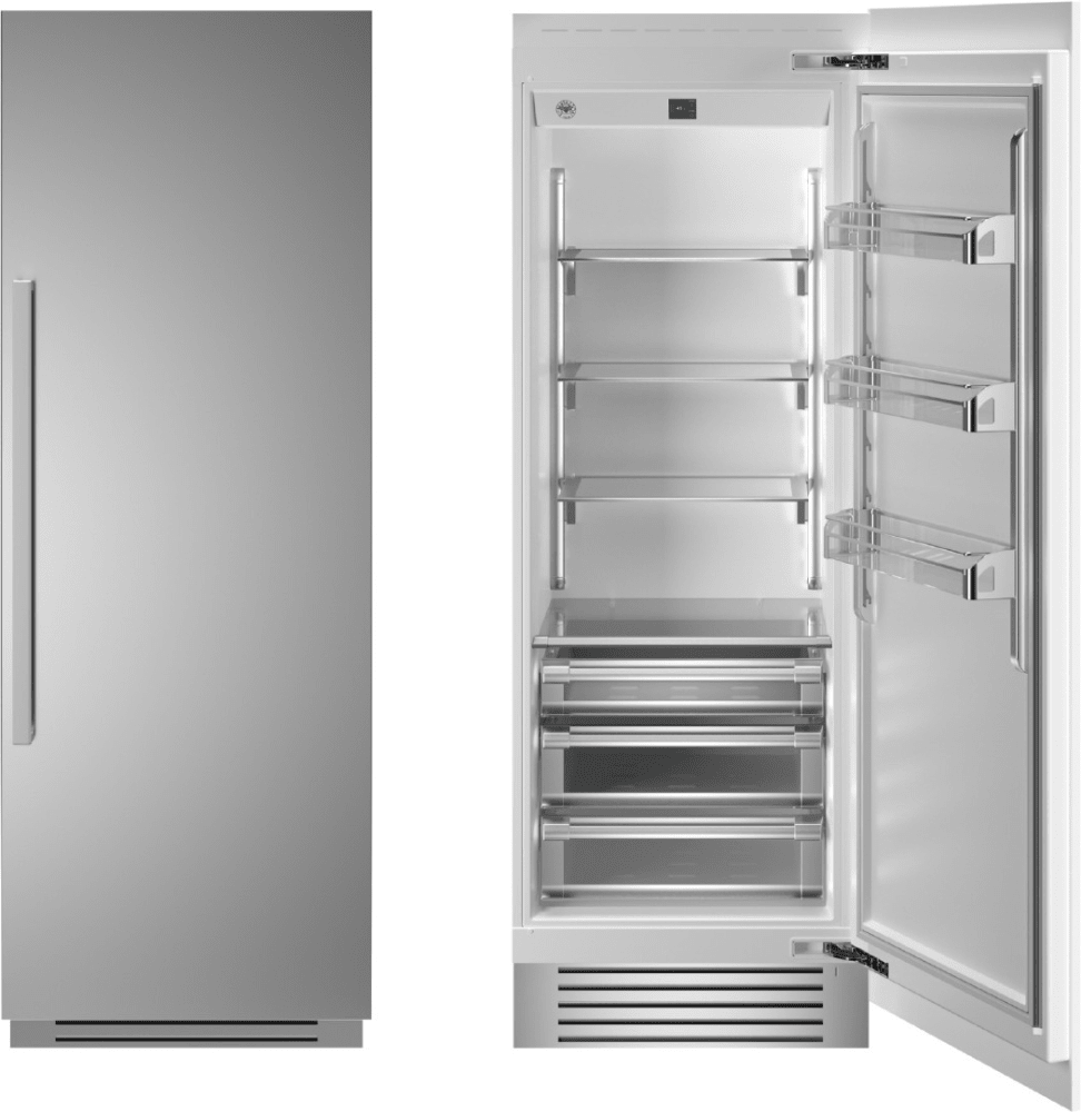 Bertazzoni REF30RCPIXR Professional Series 30 Inch Built-In All Refrigerator Column with 17.44 cu. ft. Capacity