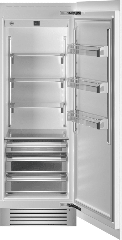 Bertazzoni REF30RCPRR Master Series 30 Inch Panel Ready Built-In All Refrigerator Column with 17.44 cu. ft. Capacity